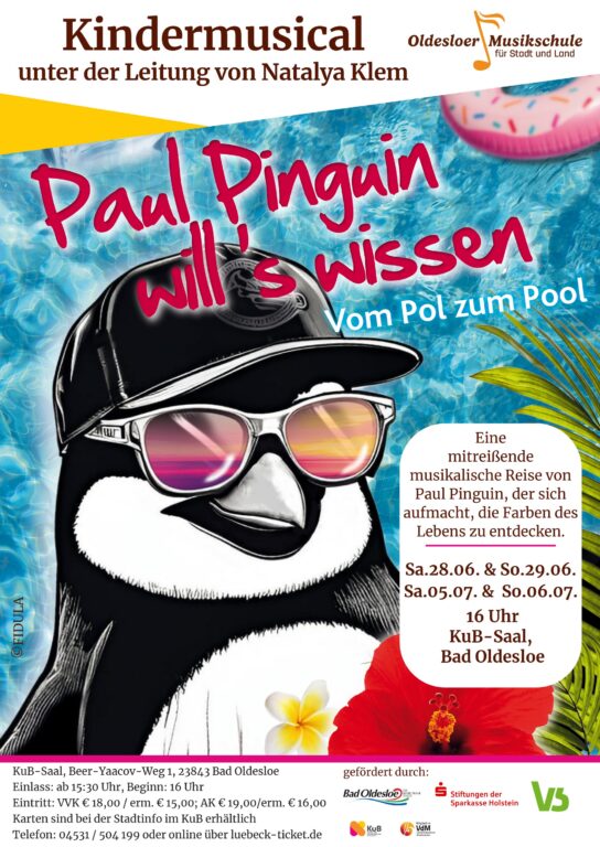Aufführung Kindermusical Paul Pinguin Will S Wissen Musikschule